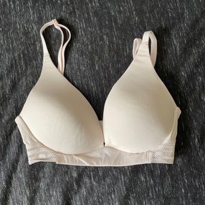 Pale pink bra